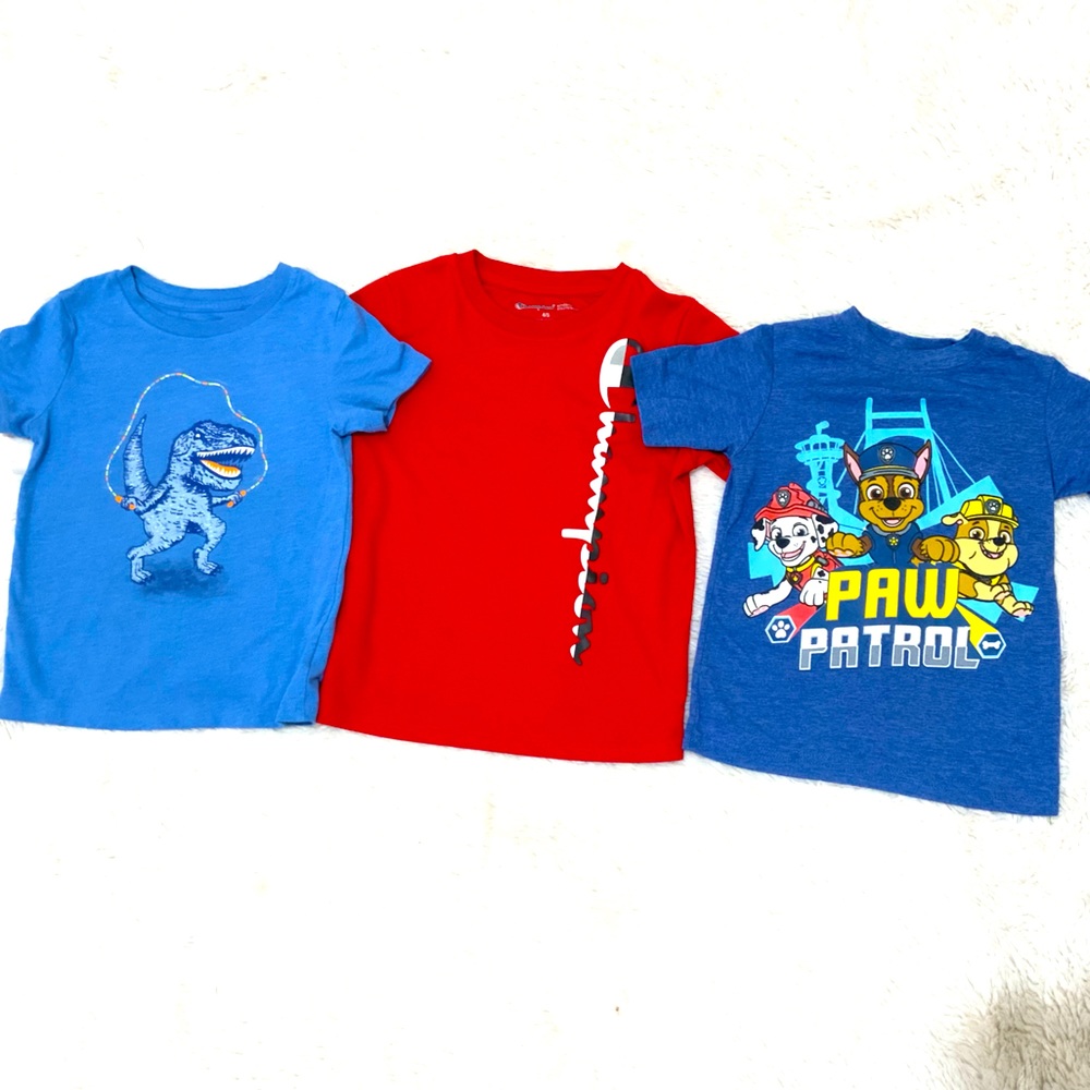 Bundle of boys shirts